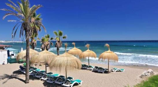 Apartamentos Bahia De Huelin Málaga Eksteriør bilde